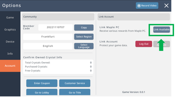 Maple Pc Linking Online Accounts