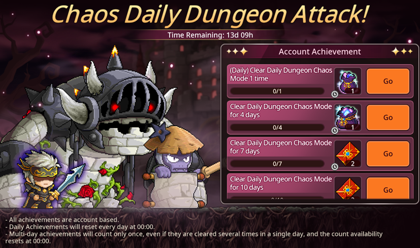 🗡Chaos Daily Dungeon Attack!