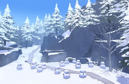 Silent Rest in the Snow