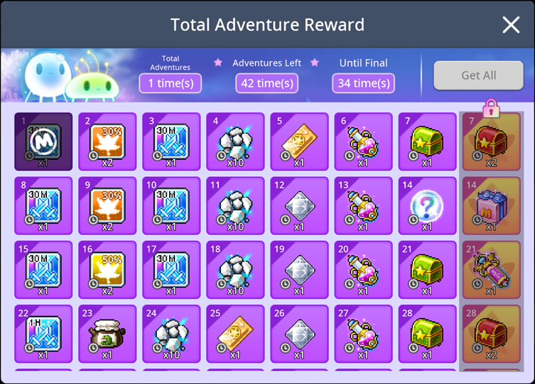 Mapler's Adventure Log