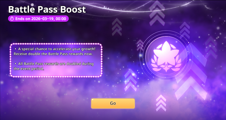 [Event] (Temporary Suspension) Battle Pass Boost Event