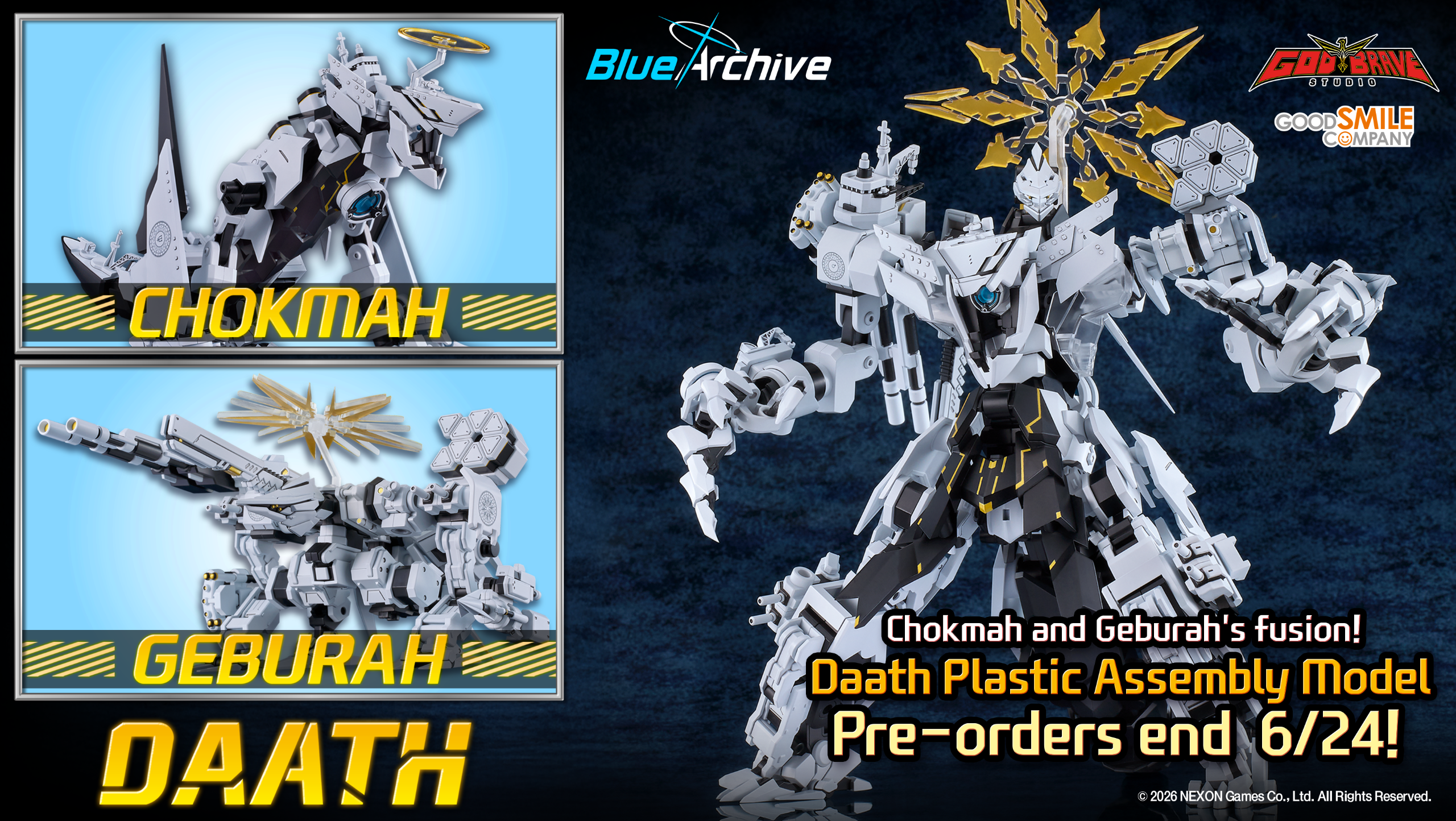 Daath Fusion Moderoid (Plastic Assembly Model) Pre-Order Ending Soon!